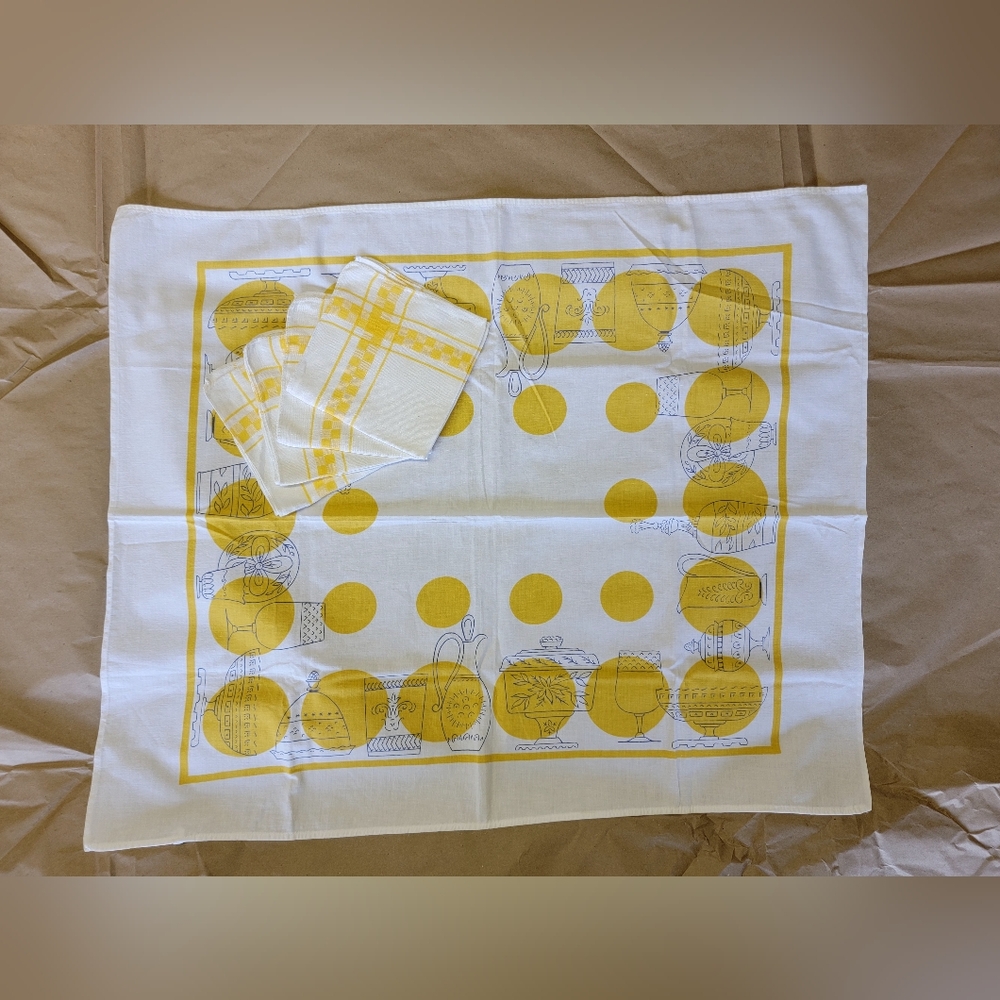 Wonder-dri Linen Kitchen drop & dish cloths